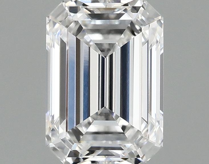 1.09 Carat Emerald Shaped Ideal Cut VVS2 IGI Certified Lab Grown Diamond