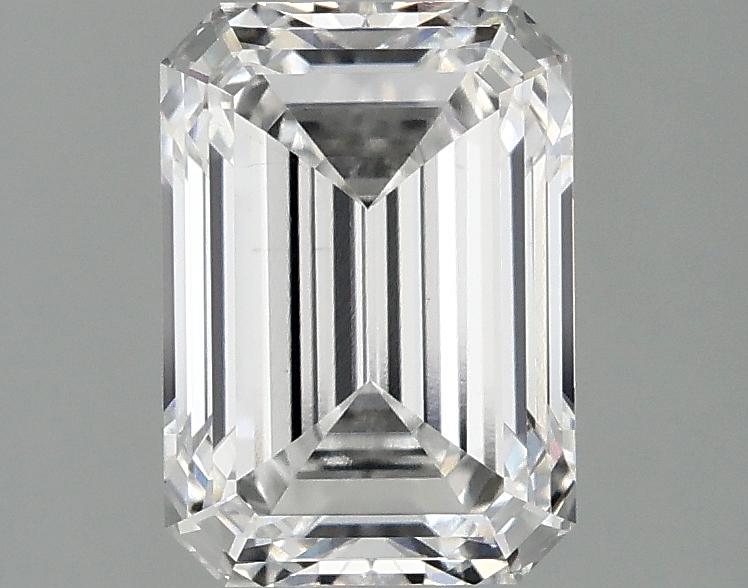 2.1 Carat Emerald Shaped Ideal Cut VS1 IGI Certified Lab Grown Diamond