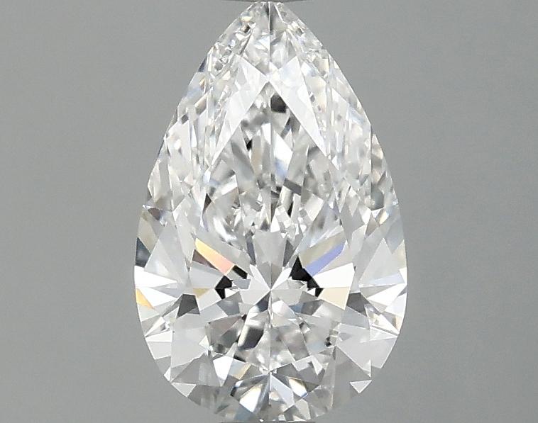 1.03 Carat Pear Shaped Ideal Cut VVS2 IGI Certified Lab Grown Diamond