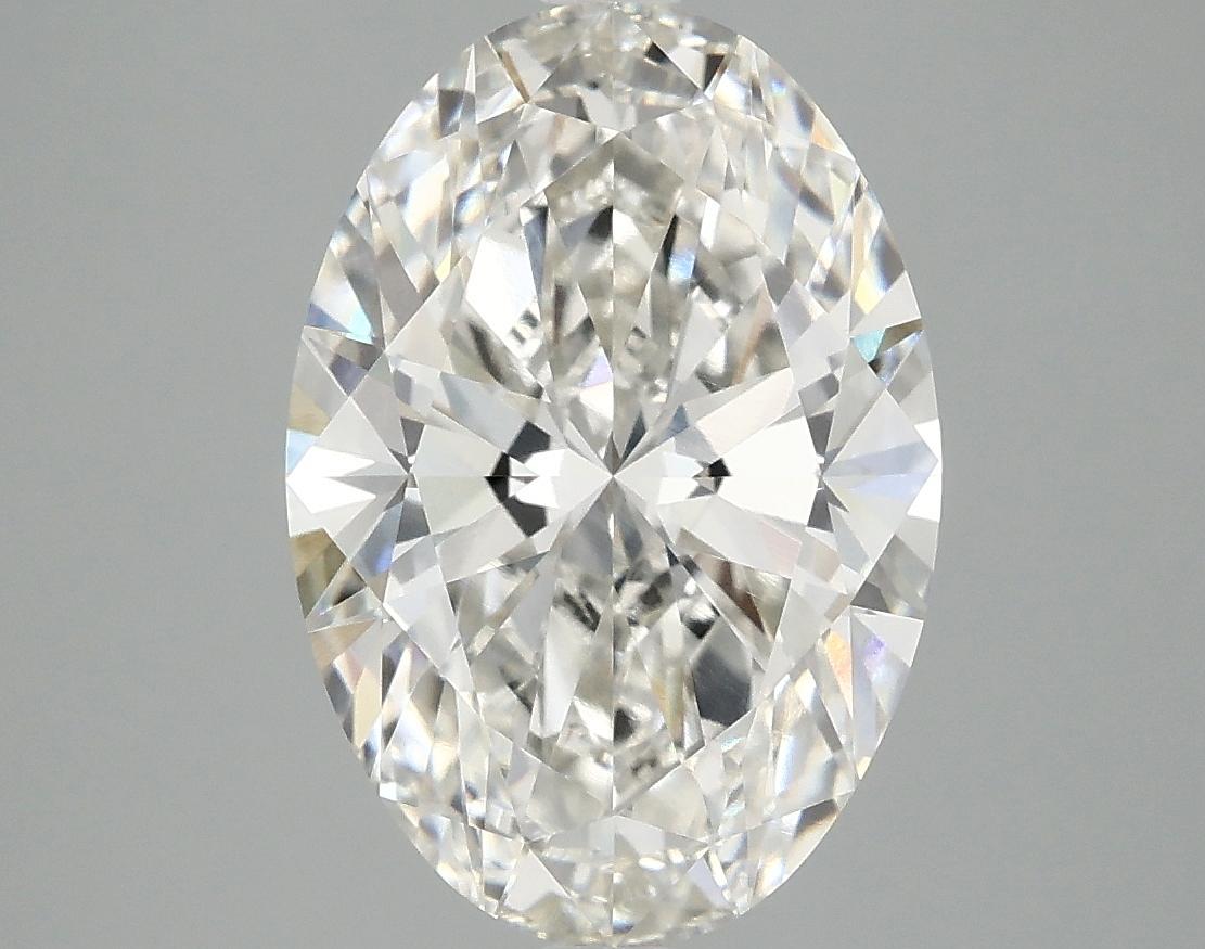 3.95 Carat Oval Shaped Ideal Cut VVS2 IGI Certified Lab Grown Diamond