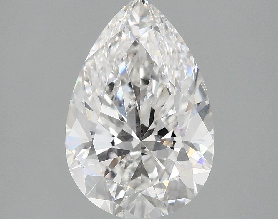 2.56 Carat Pear Shaped Excellent Cut VVS2 IGI Certified Lab Grown Diamond