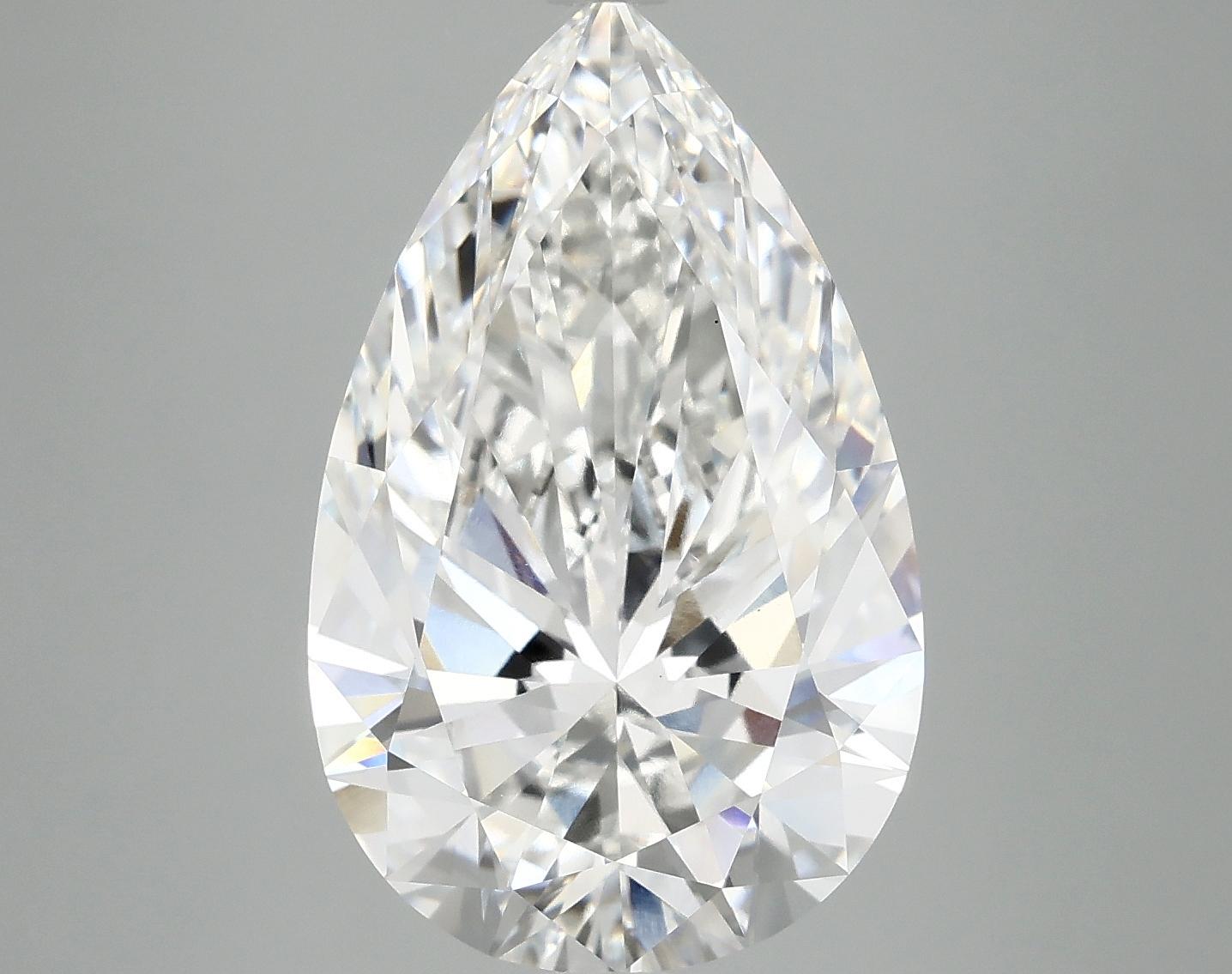 6.67 Carat Pear Shaped Ideal Cut VS1 IGI Certified Lab Grown Diamond