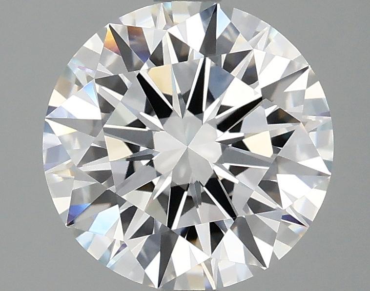 2.54 Carat Round Shaped Ideal Cut VVS2 IGI Certified Lab Grown Diamond