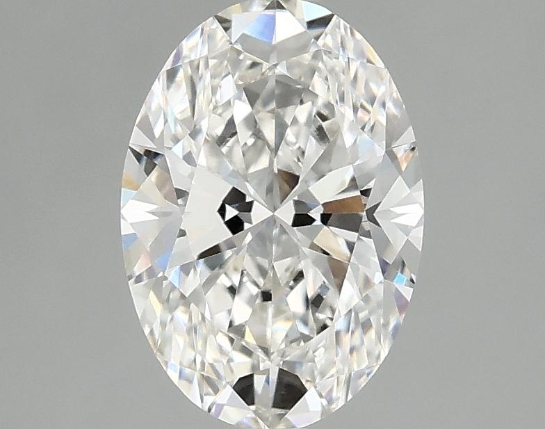 1.58 Carat Oval Shaped Ideal Cut VVS2 IGI Certified Lab Grown Diamond