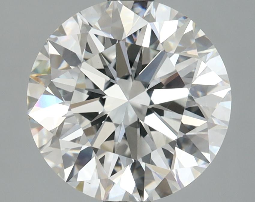 3.02 Carat Round Shaped Excellent Cut VVS2 IGI Certified Lab Grown Diamond
