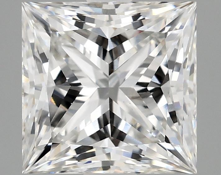 2.09 Carat Princess Shaped Ideal Cut VS1 IGI Certified Lab Grown Diamond