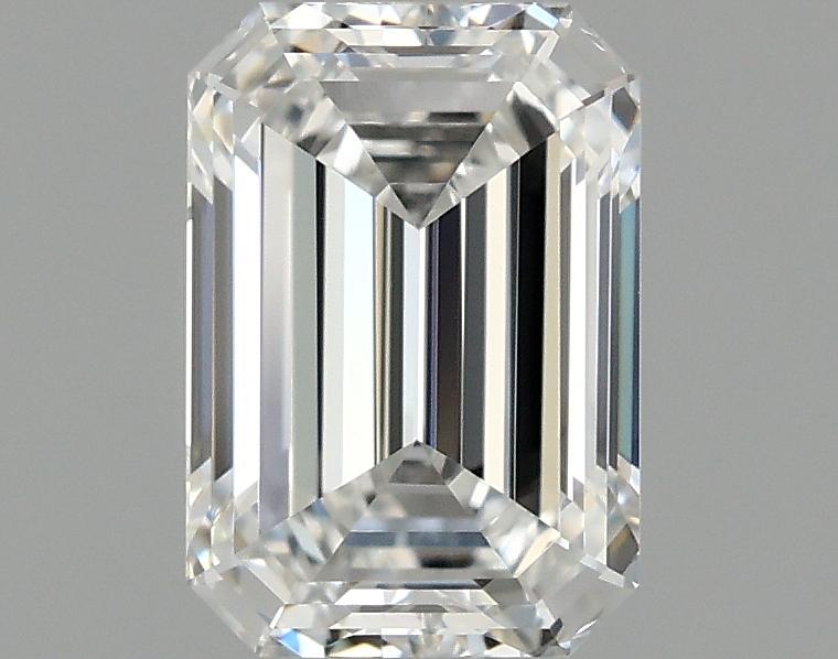 0.99 Carat Emerald Shaped Ideal Cut VVS2 IGI Certified Lab Grown Diamond