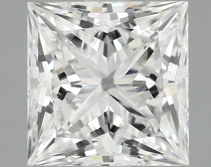 1.77 Carat Princess Shaped Ideal Cut VVS2 IGI Certified Lab Grown Diamond