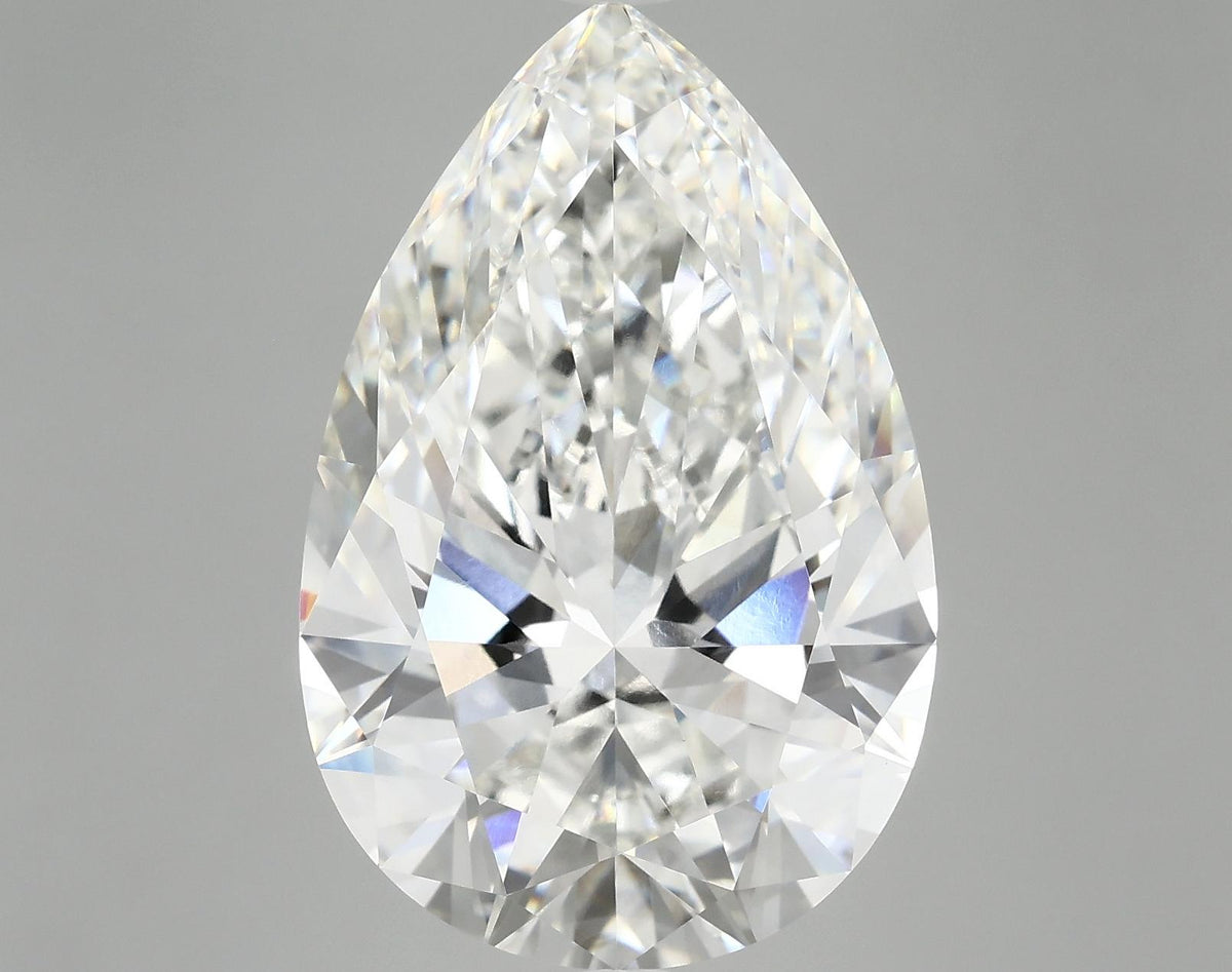 10.11 Carat Pear Shaped Excellent Cut VVS2 IGI Certified Lab Grown Diamond