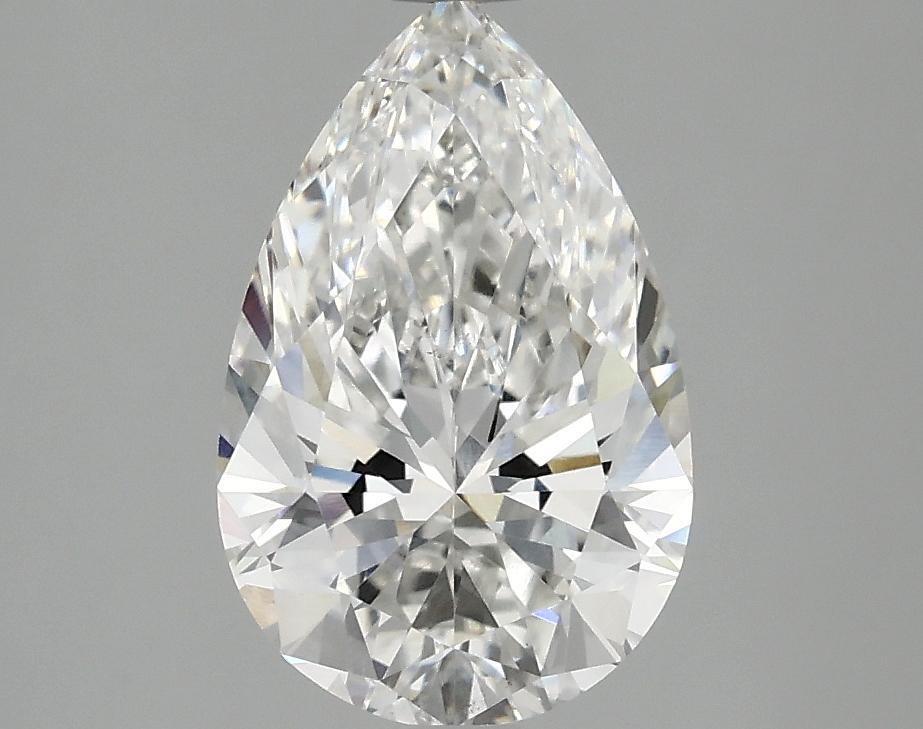 2.06 Carat Pear Shaped Ideal Cut VS1 IGI Certified Lab Grown Diamond