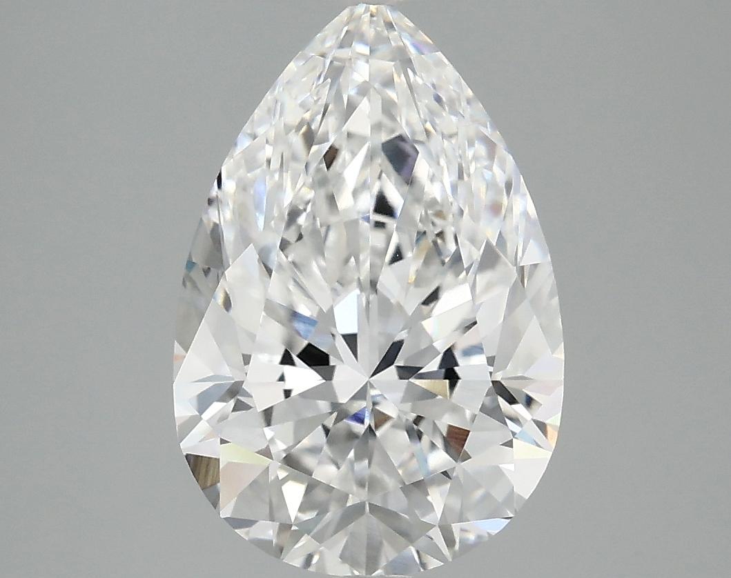 3.47 Carat Pear Shaped Excellent Cut VS2 IGI Certified Lab Grown Diamond