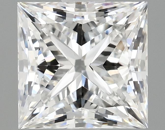 1.56 Carat Princess Shaped Ideal Cut VVS2 IGI Certified Lab Grown Diamond