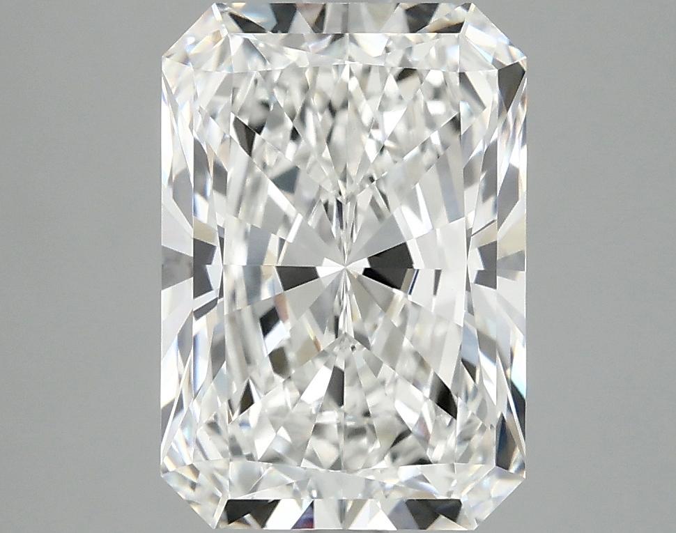 3.79 Carat Radiant Shaped Ideal Cut VVS2 IGI Certified Lab Grown Diamond