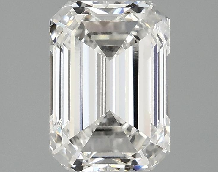 2.03 Carat Emerald Shaped Ideal Cut VVS2 IGI Certified Lab Grown Diamond