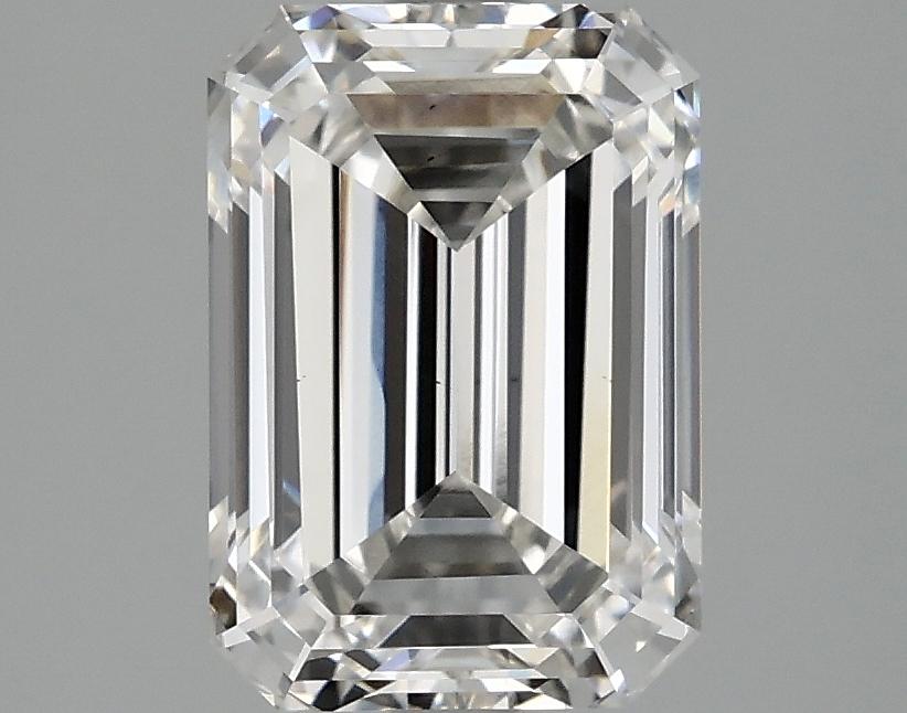 2.44 Carat Emerald Shaped Ideal Cut VS2 IGI Certified Lab Grown Diamond