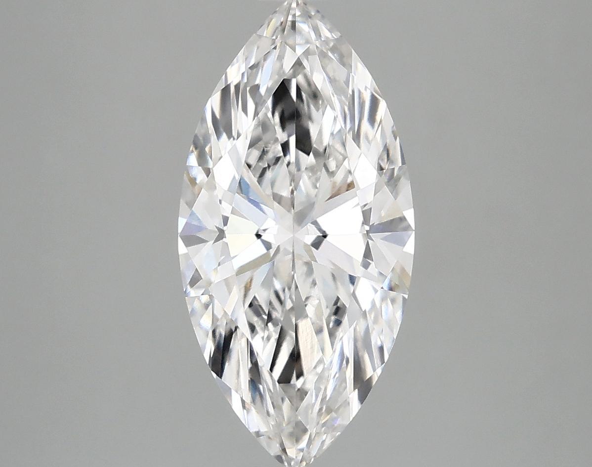 2.53 Carat Marquise Shaped Ideal Cut VVS2 IGI Certified Lab Grown Diamond