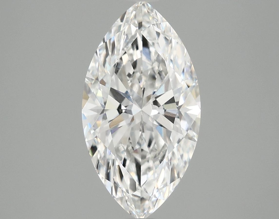 2.5 Carat Marquise Shaped Excellent Cut VVS2 IGI Certified Lab Grown Diamond