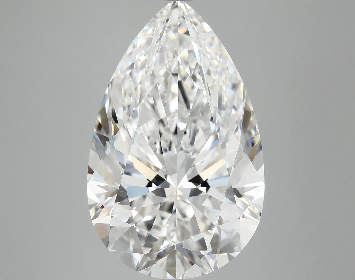7.83 Carat Pear Shaped Ideal Cut VVS2 IGI Certified Lab Grown Diamond