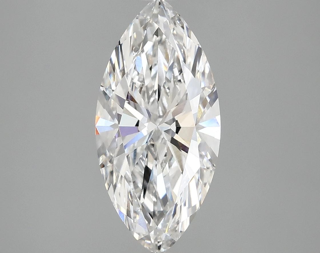 2.02 Carat Marquise Shaped Excellent Cut VVS2 IGI Certified Lab Grown Diamond
