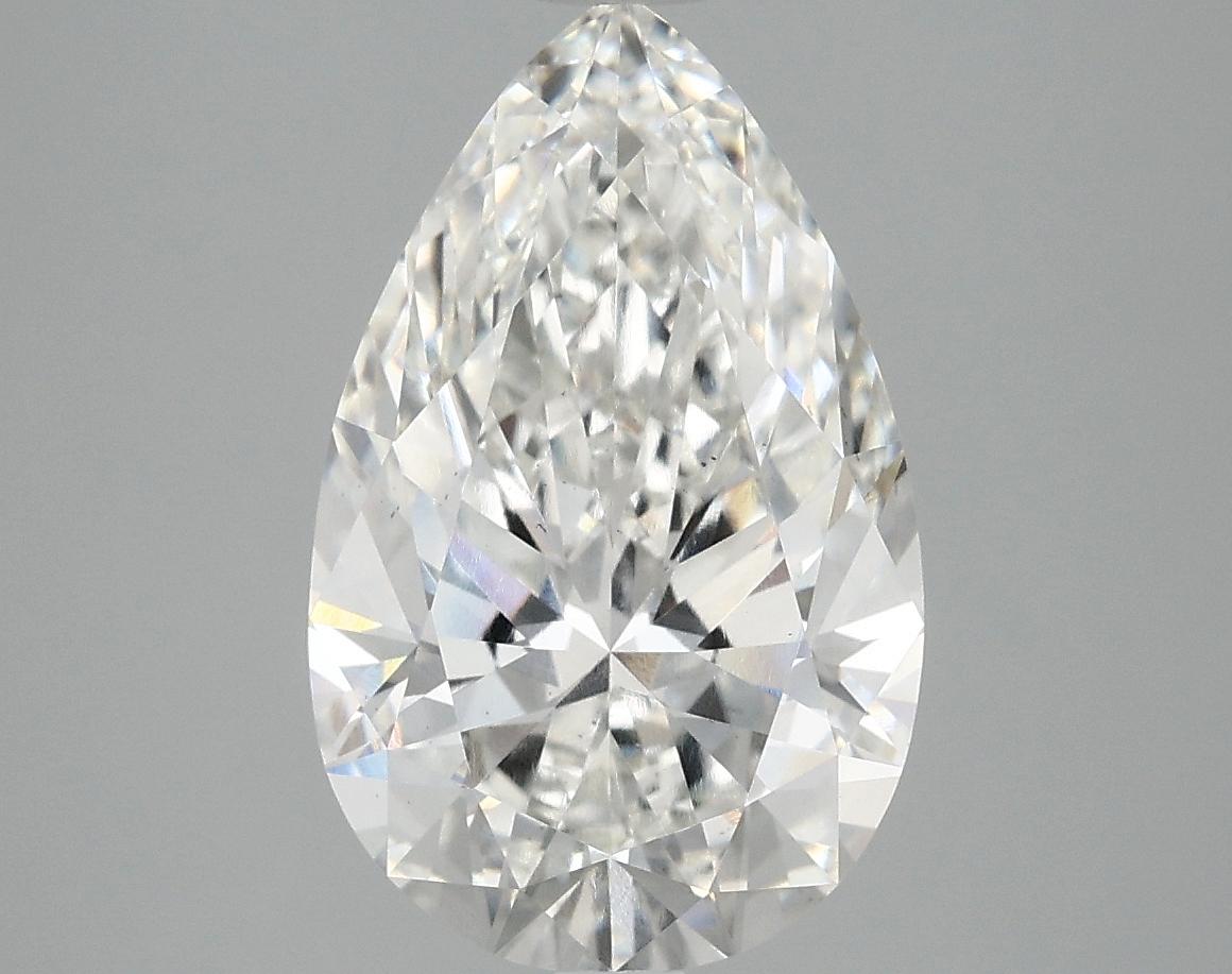 3.64 Carat Pear Shaped Ideal Cut VS2 IGI Certified Lab Grown Diamond