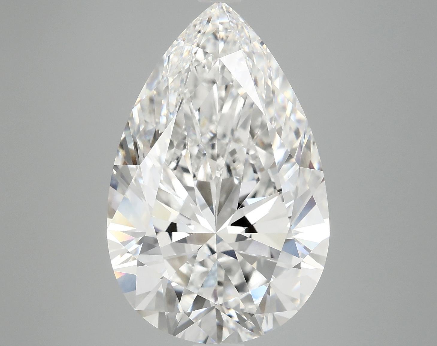 7.15 Carat Pear Shaped Ideal Cut VVS2 IGI Certified Lab Grown Diamond