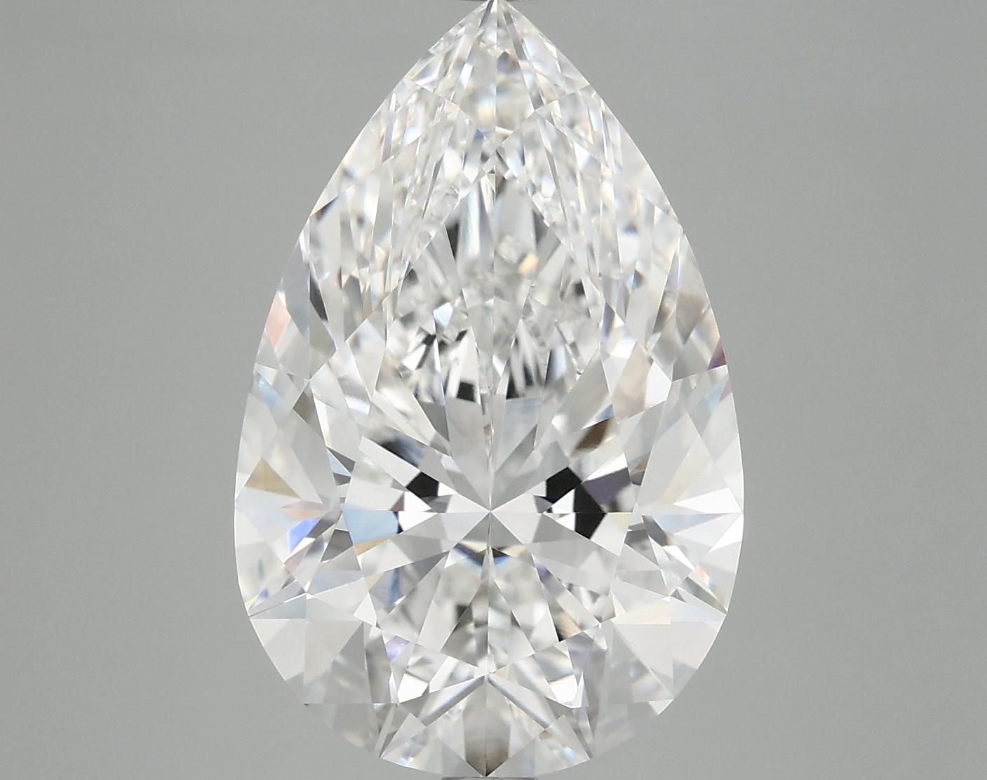 7.19 Carat Pear Shaped Excellent Cut VS1 IGI Certified Lab Grown Diamond