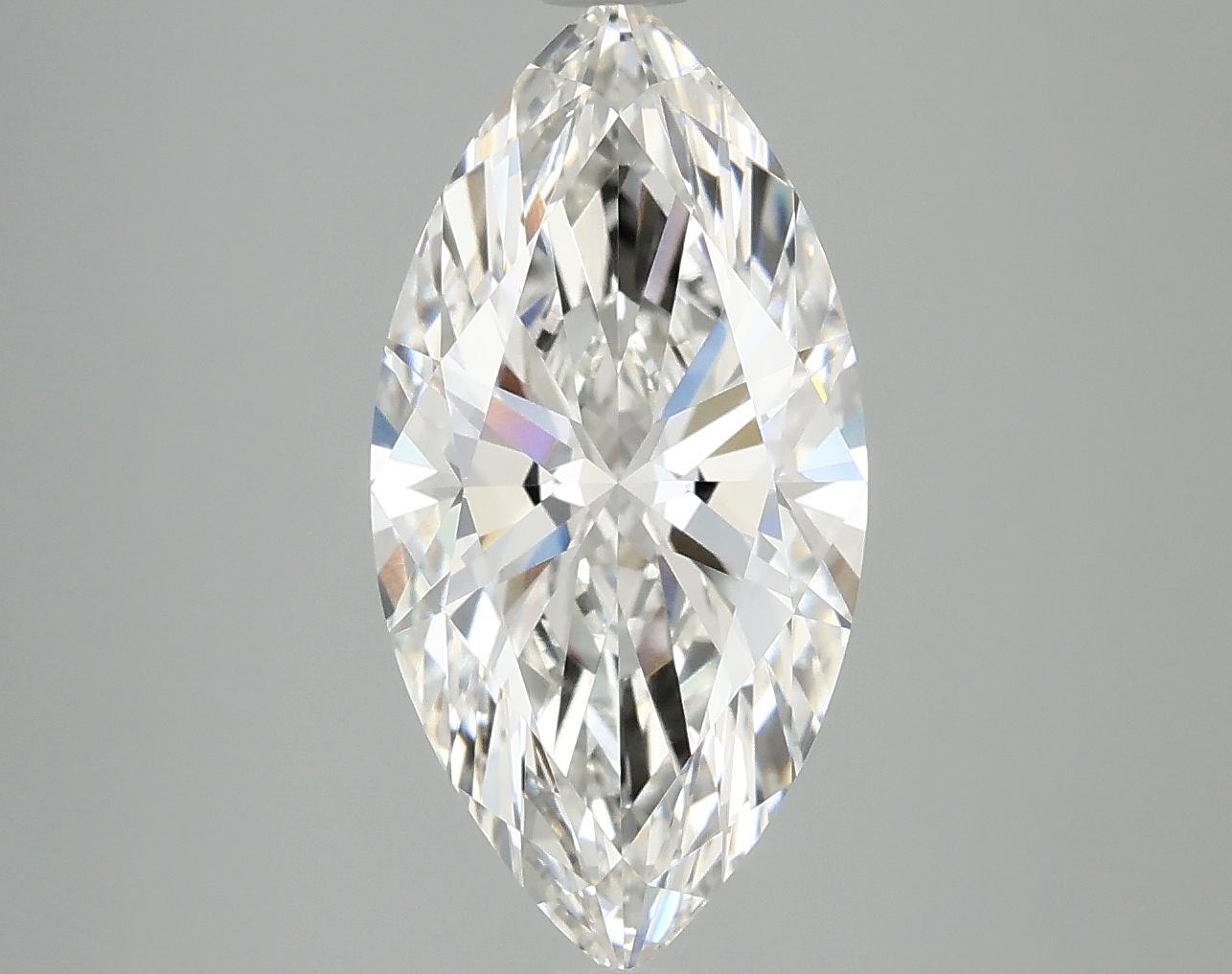 3.09 Carat Marquise Shaped Ideal Cut VS1 IGI Certified Lab Grown Diamond