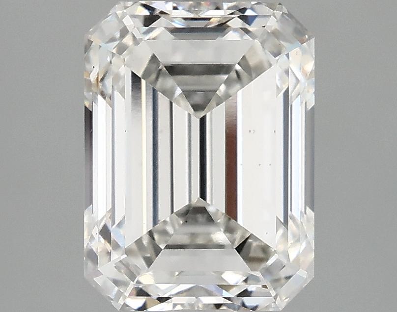 2.83 Carat Emerald Shaped Excellent Cut VS2 IGI Certified Lab Grown Diamond
