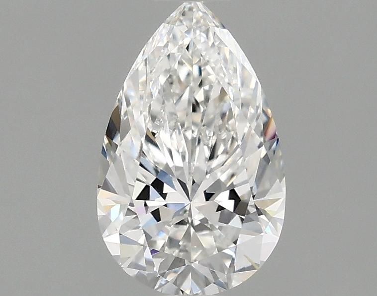 1.05 Carat Pear Shaped Ideal Cut VVS2 IGI Certified Lab Grown Diamond