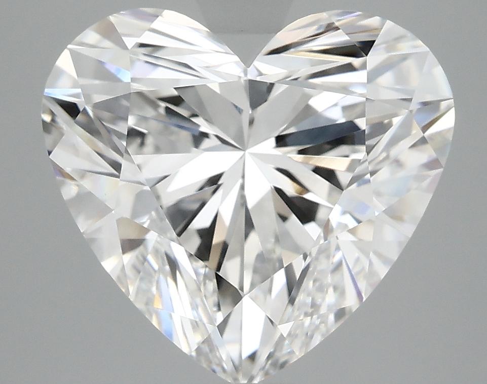 5.29 Carat Heart Shaped Ideal Cut VVS2 IGI Certified Lab Grown Diamond