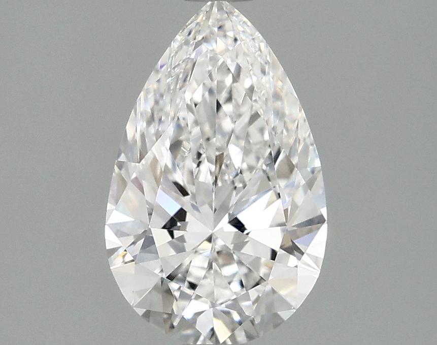 1.54 Carat Pear Shaped Ideal Cut VVS2 IGI Certified Lab Grown Diamond