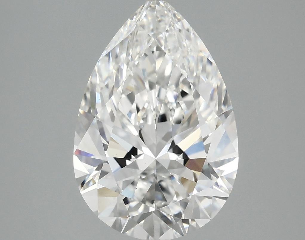 3.08 Carat Pear Shaped Excellent Cut VS1 IGI Certified Lab Grown Diamond