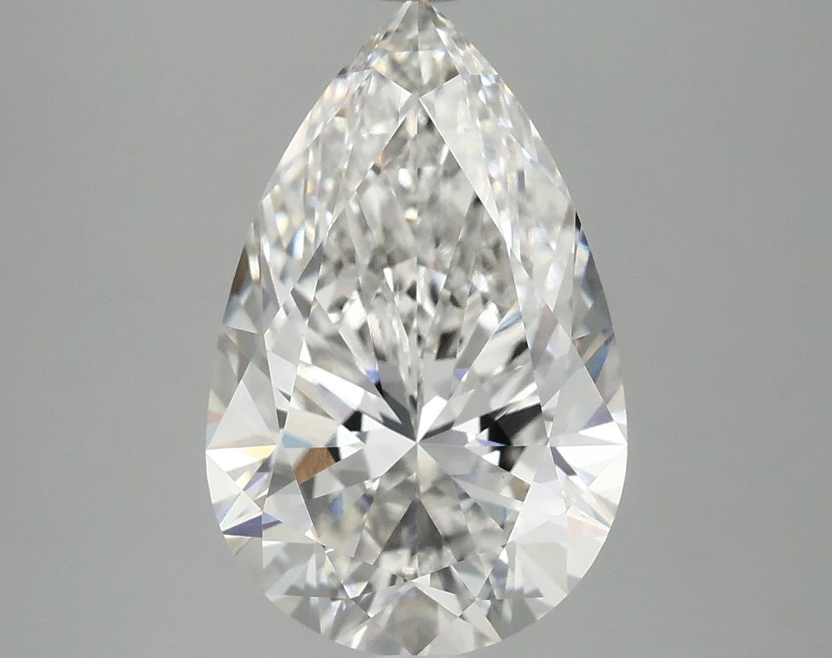 4.07 Carat Pear Shaped Ideal Cut VVS2 IGI Certified Lab Grown Diamond
