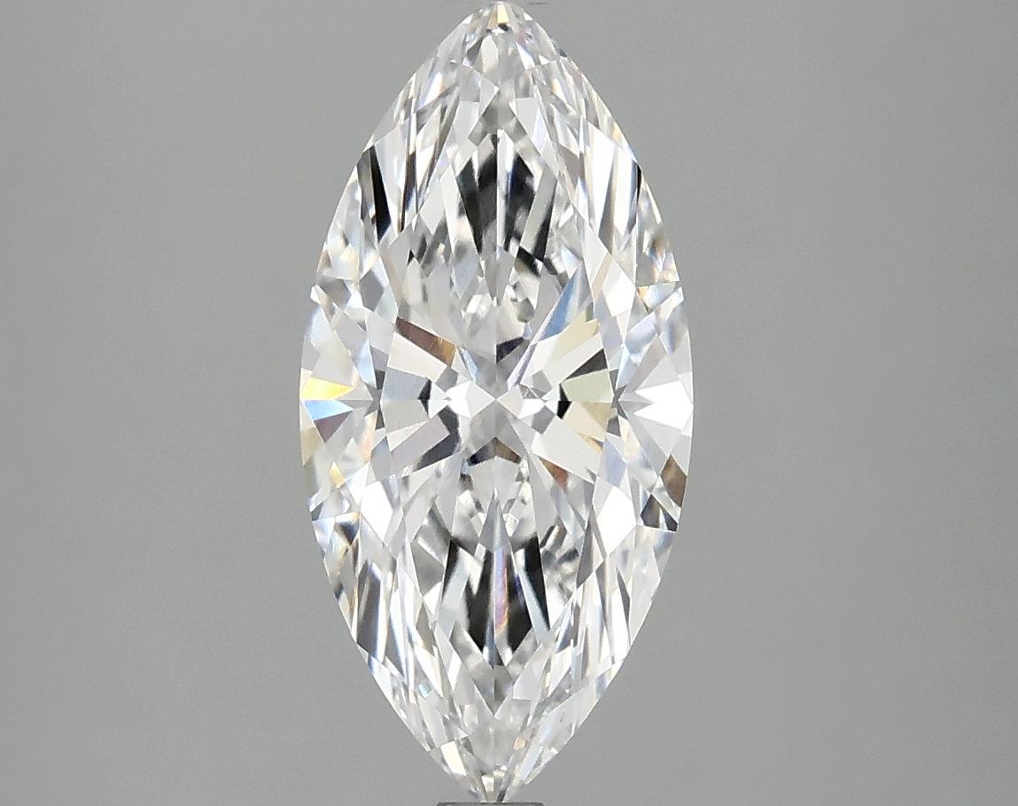 2.09 Carat Marquise Shaped Excellent Cut VVS2 IGI Certified Lab Grown Diamond