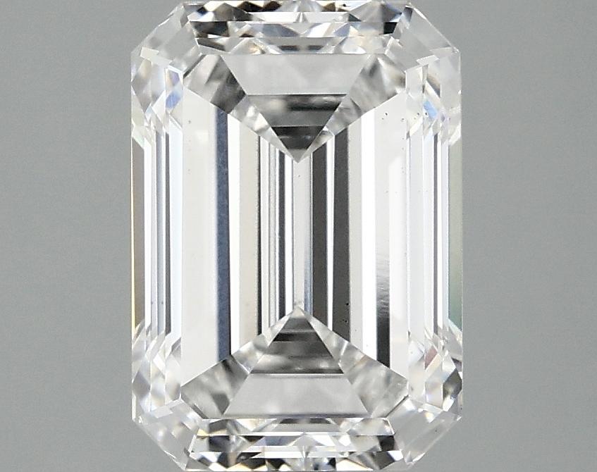 2.98 Carat Emerald Shaped Ideal Cut VS2 IGI Certified Lab Grown Diamond