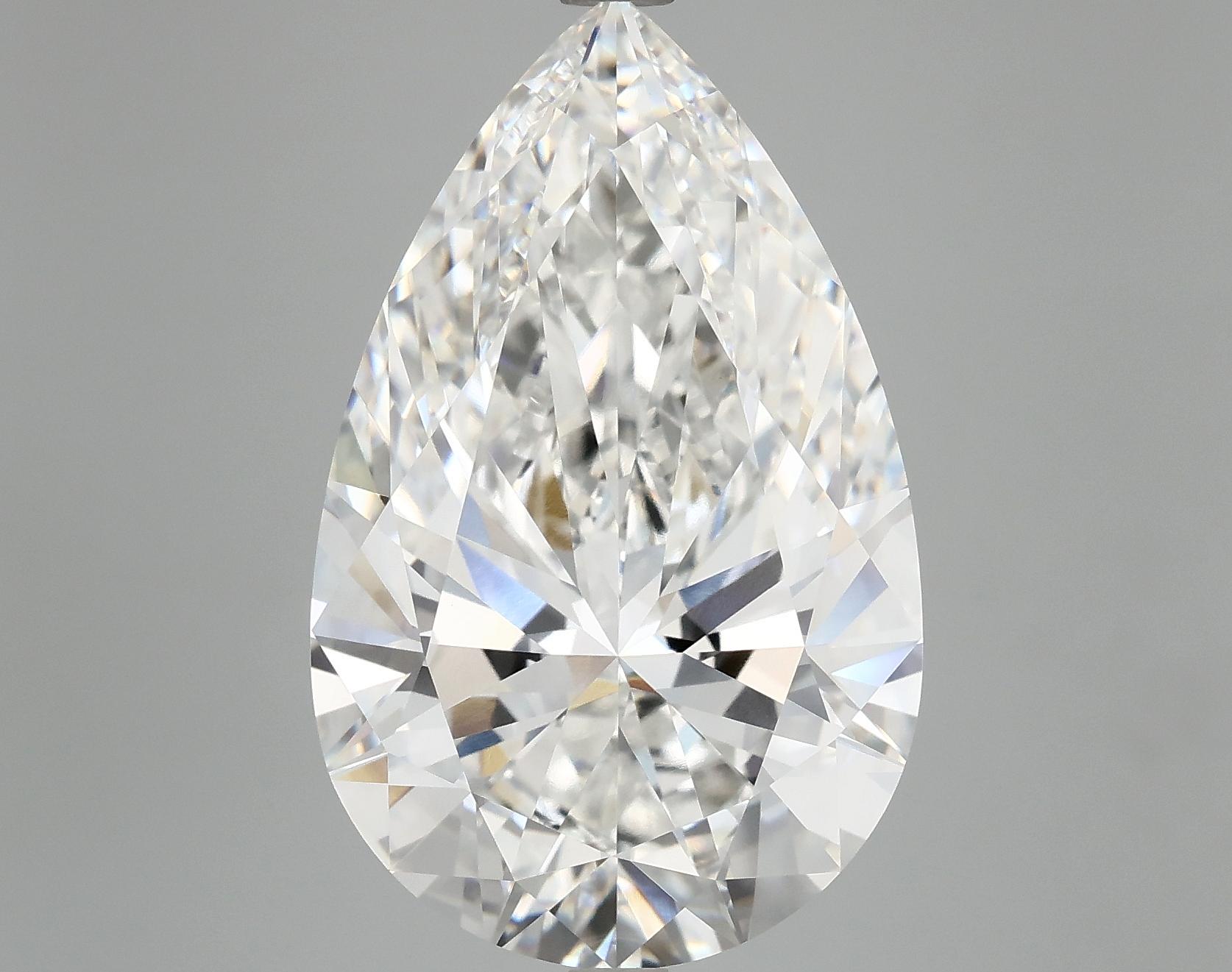 10.49 Carat Pear Shaped Ideal Cut VVS2 IGI Certified Lab Grown Diamond