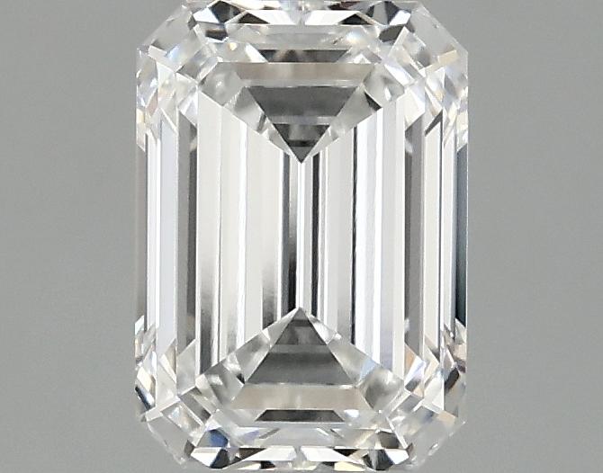 1.58 Carat Emerald Shaped Ideal Cut VVS2 IGI Certified Lab Grown Diamond