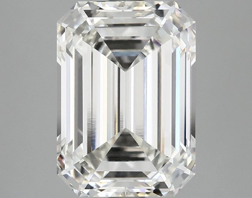 3.17 Carat Emerald Shaped Ideal Cut VVS2 IGI Certified Lab Grown Diamond