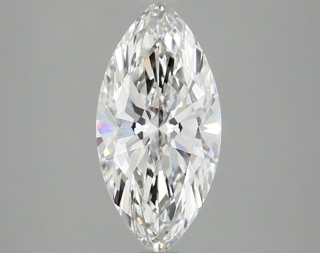 2.02 Carat Marquise Shaped Excellent Cut VVS2 IGI Certified Lab Grown Diamond