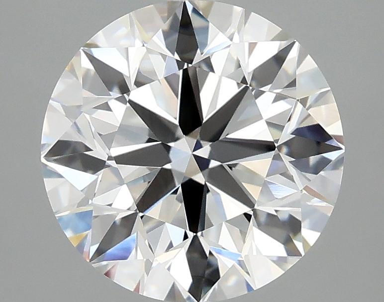 2.95 Carat Round Shaped Excellent Cut VVS2 IGI Certified Lab Grown Diamond