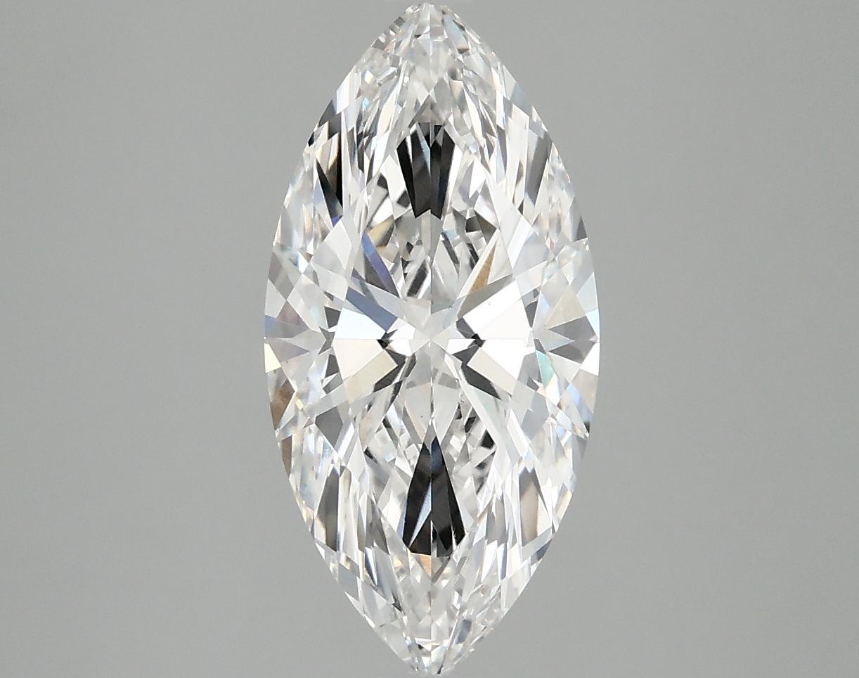 2.76 Carat Marquise Shaped Excellent Cut VS1 IGI Certified Lab Grown Diamond
