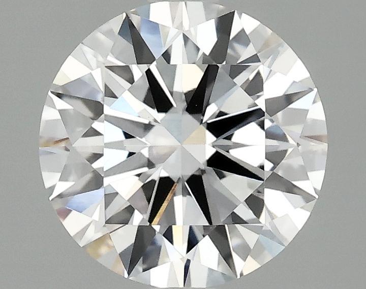 2.05 Carat Round Shaped Ideal Cut VVS2 IGI Certified Lab Grown Diamond