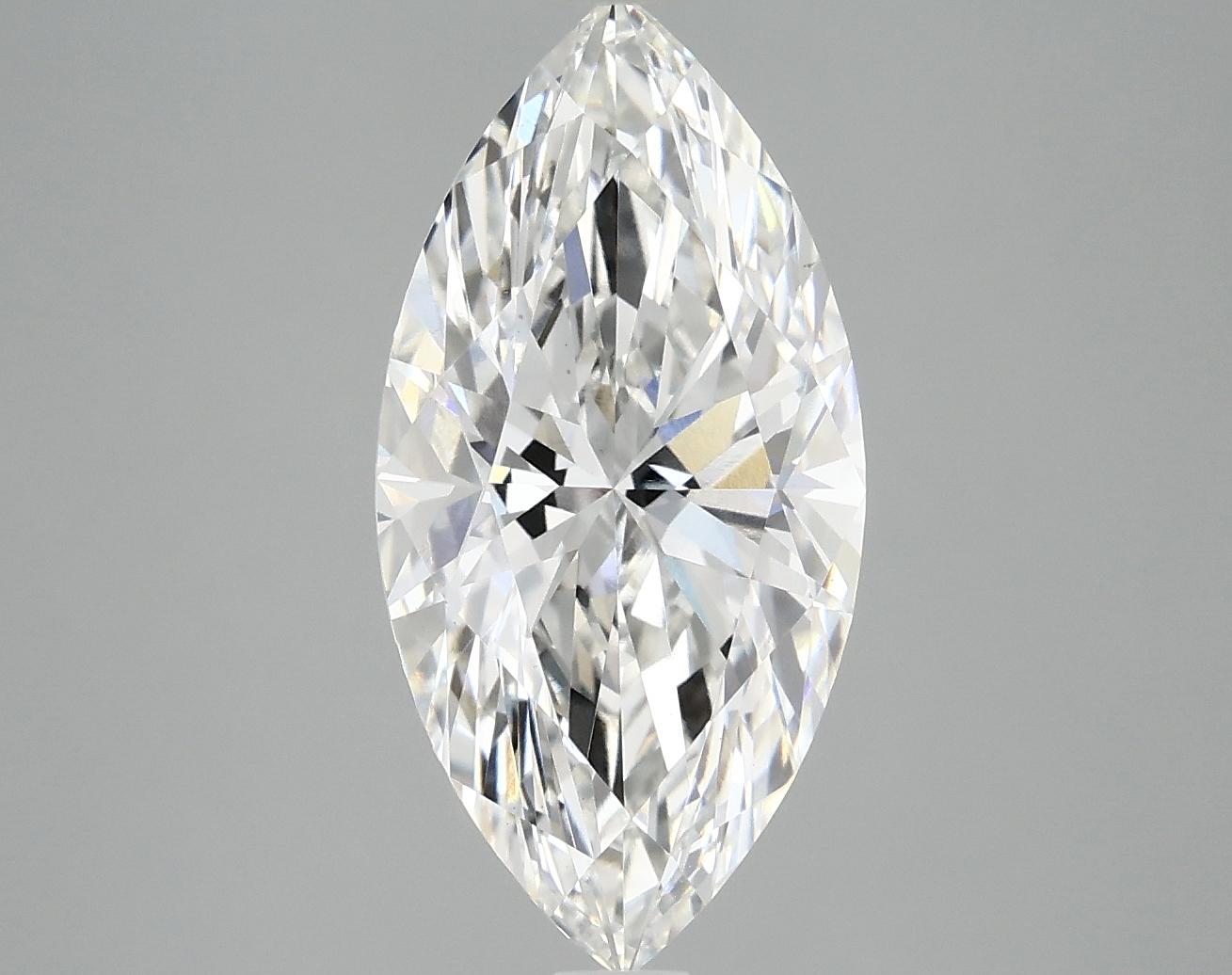 3.21 Carat Marquise Shaped Ideal Cut VS1 IGI Certified Lab Grown Diamond