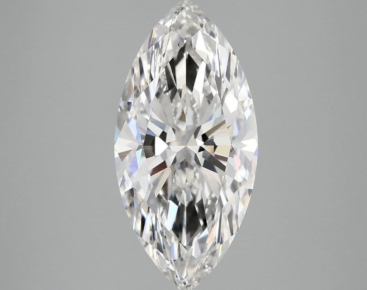 3.07 Carat Marquise Shaped Excellent Cut VS2 IGI Certified Lab Grown Diamond