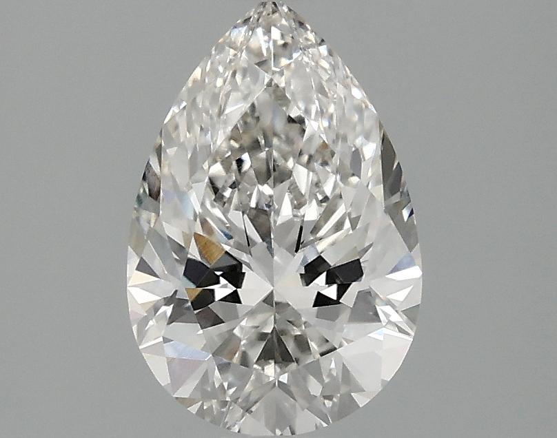 1.33 Carat Pear Shaped Excellent Cut VVS2 IGI Certified Lab Grown Diamond