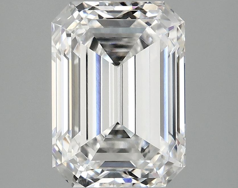 2.56 Carat Emerald Shaped Excellent Cut VVS2 IGI Certified Lab Grown Diamond