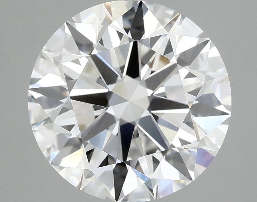 3.09 Carat Round Shaped Ideal Cut VVS2 IGI Certified Lab Grown Diamond