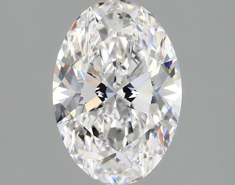 1.35 Carat Oval Shaped Ideal Cut VVS2 IGI Certified Lab Grown Diamond