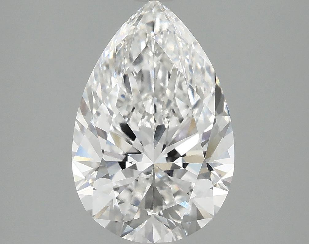 2.58 Carat Pear Shaped Excellent Cut VS1 IGI Certified Lab Grown Diamond