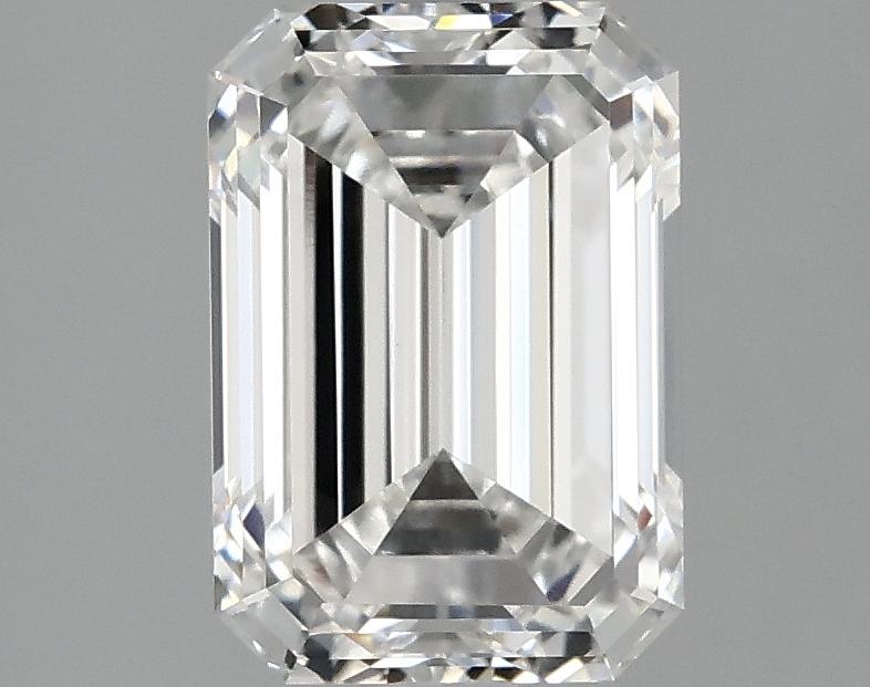 2.5 Carat Emerald Shaped Ideal Cut VVS2 IGI Certified Lab Grown Diamond